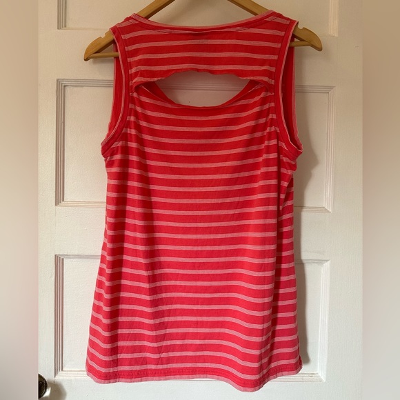 Patagonia Pink Stripe Organic Cotton Tank Top - Picture 3 of 16